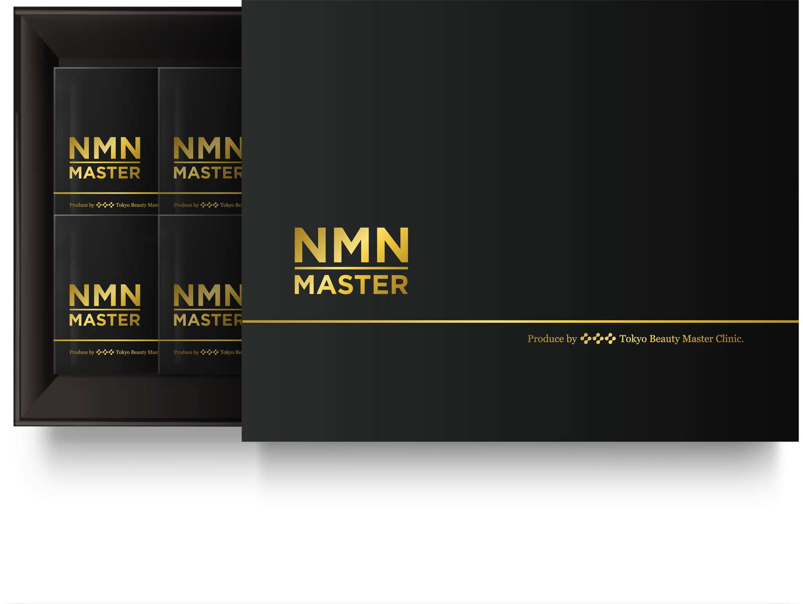 NMN MASTER box with the sachets inside