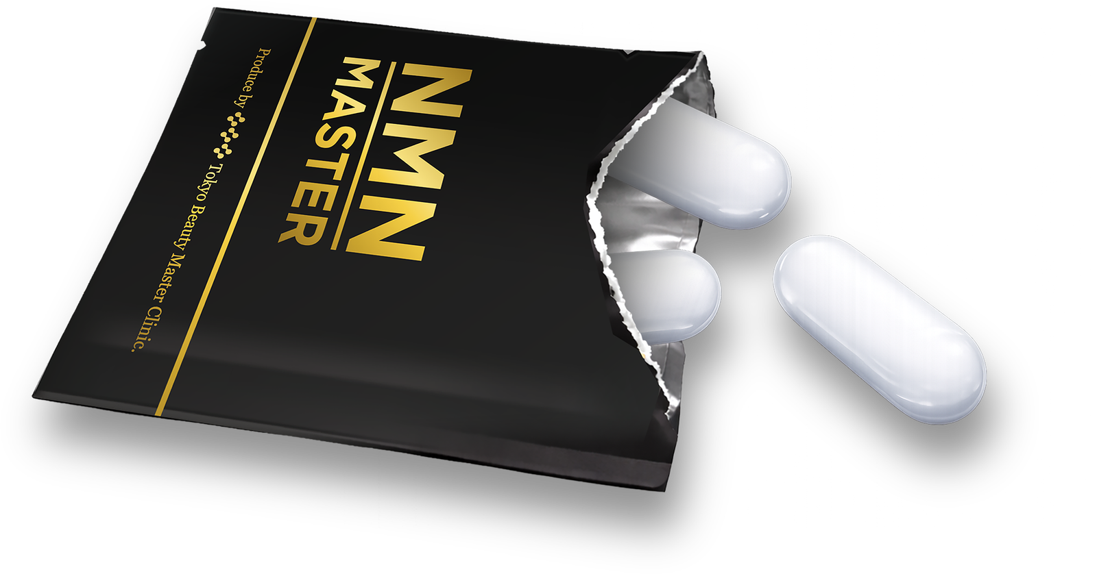 NMN MASTER sachet and capsules
